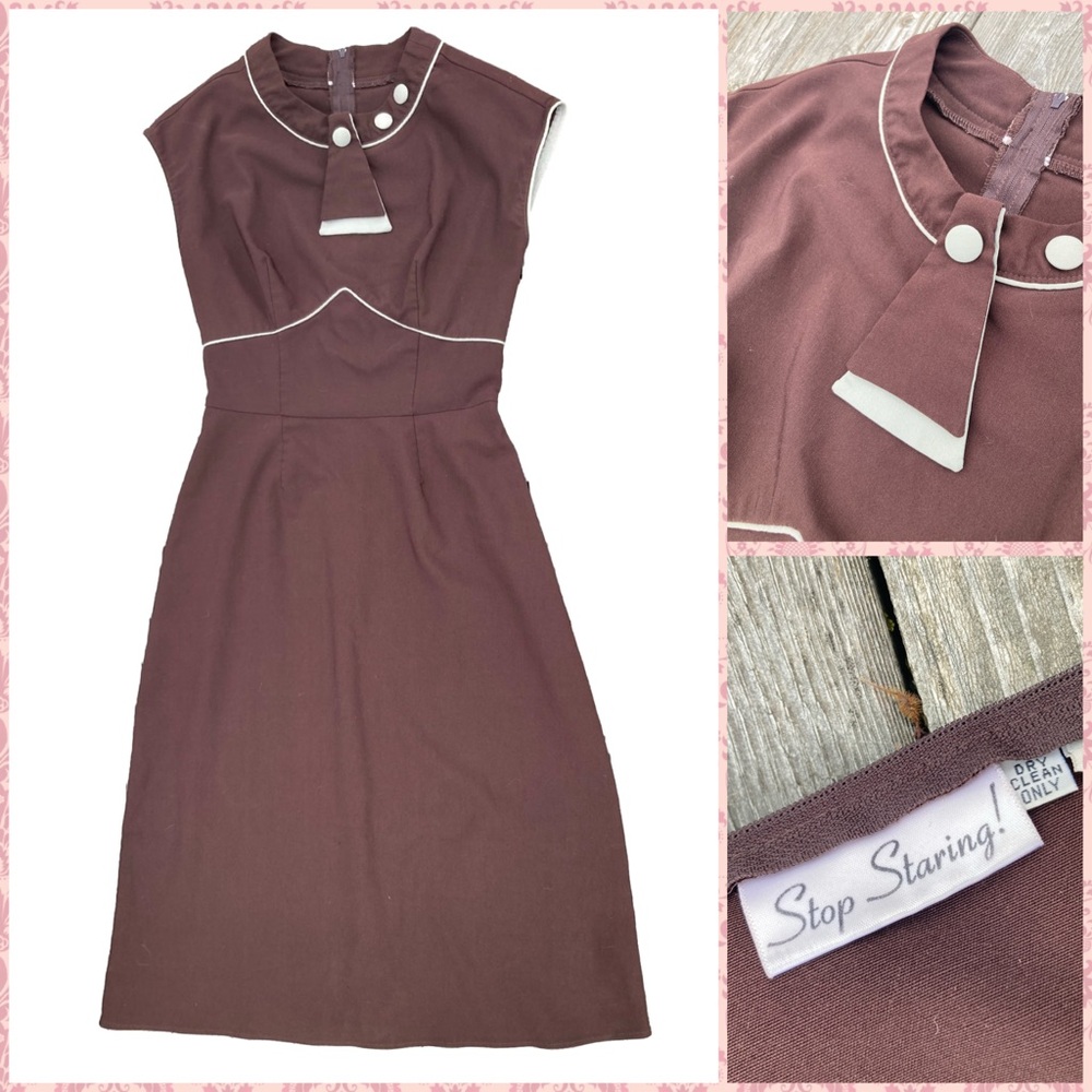 Stop Staring Bombshell Retro Dress